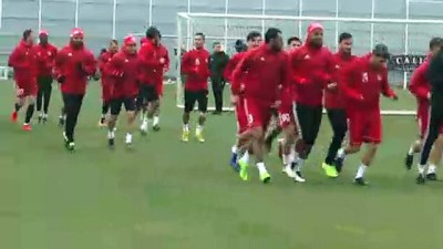 Sivasspor'da Kayserispor maçı hazırlıkları - SİVAS 