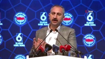 kamu gorevlileri -  Adalet Bakanı Abdulhamit Gül: 'Teröre karşı tüm insanlık el birliğiyle ortak bir şekilde mücadele etmelidir'  Videosu