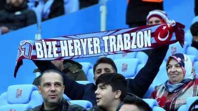 Trabzonspor - Evkur Yeni Malatyaspor maçından kareler -1-