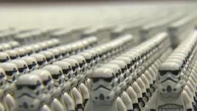 minyatur - Video: Yıldız Savaşları'nın Stormtrooper'ları LEGO'da rekor kırdı Videosu