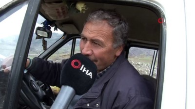  Altından ırmak geçen dağ dere gibi akıyor... Son durum havadan görüntülendi 