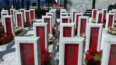 ingilizler -  Çanakkale'de tören için hazırlanan alan havadan görüntülendi  Videosu