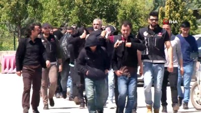  Torbacı operasyonunda gözaltına alınanlar adliyeye sevk edildi 