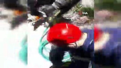 demir parmaklik -  Bahçe kapısına sıkışan Zeytin’i itfaiyeciler kurtardı  Videosu