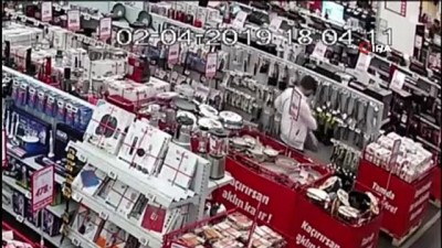 aluminyum -  Başkent’te elektronik eşya hırsızlarına operasyon...Hırsızlık anları kamerada Videosu