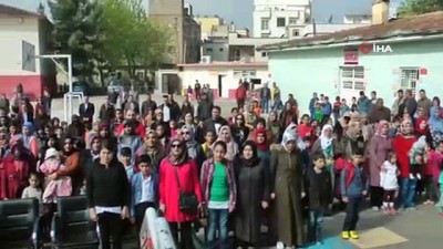 saygi durusu -  Suriye sınırında 23 Nisan Coşkusu  Videosu