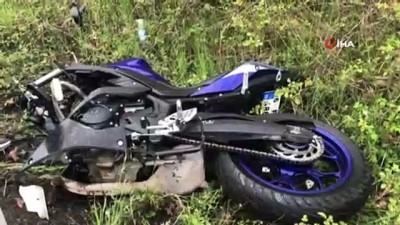  Üniversite öğrencisi motosiklet kazasında hayatını kaybetti 