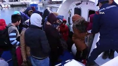  Çanakkale’de 74 mülteci yakalandı