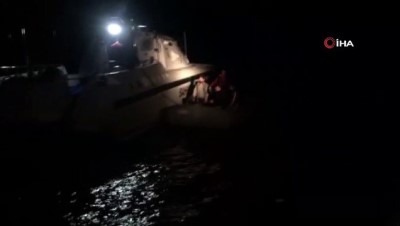 sahil guvenlik -  Muğla ve Aydın’da 89 düzensiz göçmen yakalandı  Videosu