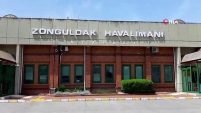 evrese -  THY’nin yolcu uçağı Zonguldak Havalimanı’na test uçuşu yaptı Videosu