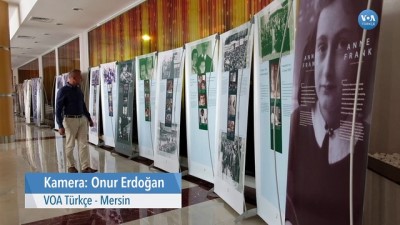 Mersin'de Anne Frank Sergisi: 'Günümüz İçin Bir Tarih'