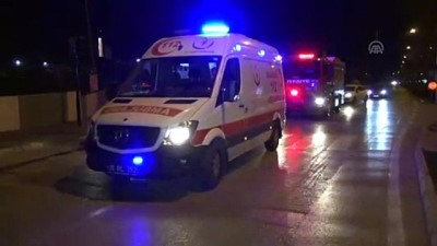 Bursa'da trafik kazası: 1 ölü, 2 yaralı 