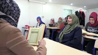  65 yaşında Kur’an-ı Kerim okumayı öğrendi 