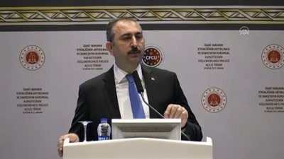 Adalet Bakanı Gül: 'İdari yargının adil ve etkin işleyişi kuvvetler ayrılığı ve yargı bağımsızlığı bakımından çok önemlidir' - ANKARA 