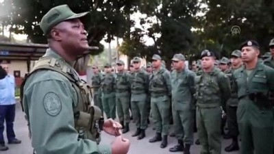 Bolivar Ordusu Komutanı'ndan darbe girişimi karşıtı açıklama - CARACAS