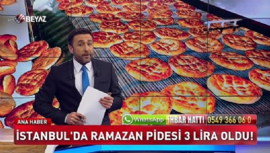 İstanbul'da Ramazan Pidesi 3 lira oldu