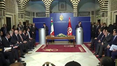 İtalya Başbakanı Giuseppe Conte, Tunus'ta