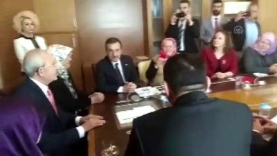 sehit cenazesi - Kılıçdaroğlu'na 'geçmiş olsun' ziyareti - TBMM Videosu
