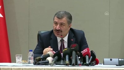 Sağlık Bakanı Koca: 'Buradan somut adımlar atmak istiyoruz' - ANKARA 
