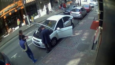 calinti arac - Test sürüşü bahanesiyle otomobil çalan şüpheli yakalandı - İSTANBUL  Videosu