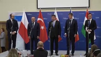 disisleri bakanlari - V4+Türkiye Dışişleri Bakanları 4. Toplantısı - Miroslav Lajcak - BRATİSLAVA  Videosu