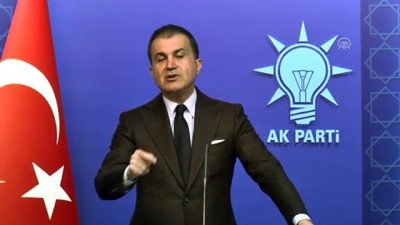 AK Parti Sözcüsü Çelik: 'Dışarıdan gelen gözlemcilere gösterdiğimiz kolaylığı dünyanın hiçbir yerinden göremezsiniz' - ANKARA