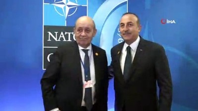  - Bakan Çavuşoğlu Fransız mevkidaşı ile görüştü