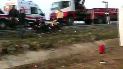 otobus kazasi -  Denizli’de otobüs kazası: 2 ölü, 20’ye yakın yaralı  Videosu