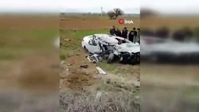  Denizli’de tır ile otomobil çarpıştı: 1’i ağır 2 yaralı