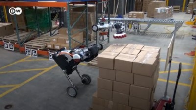 robot - Dev kuş robot yük taşıyan işçilerin yerini alır mı? Videosu