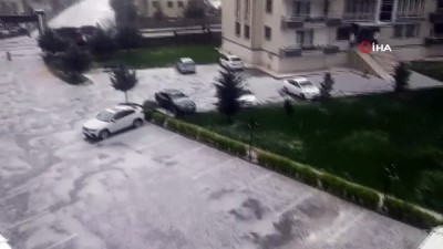  Diyarbakır’da dolu yağışı 