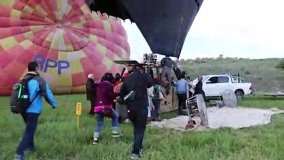 sicak hava balonu - Pamukkale'de balon turları tam 'gaz'- DENİZLİ  Videosu