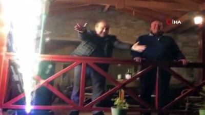 balkon konusmasi -  Ünlü turizmcilerin 'küfürlü' seçim kutlaması Kuşadası’nı karıştırdı  Videosu
