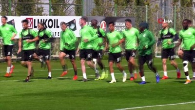 minyatur - Atiker Konyaspor, M. Başakşehir maçının hazırlıklarını sürdürdü Videosu