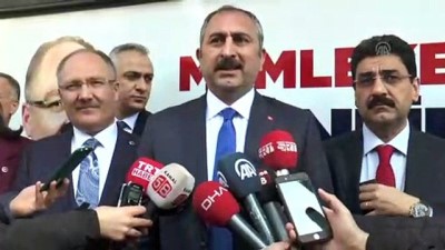 usulsuzluk - Bakan Gül: 'İtirazlar neticesinde şu partiye, bu partiye değil, vatandaşın iradesi ne yöndeyse o tecelli etmektedir' - SİVAS  Videosu