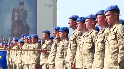 mezuniyet toreni - Jandarma uzman erbaşlar terörle mücadele için hazır - Jandarma Genel Komutanı Orgeneral Arif Çetin - İZMİR  Videosu