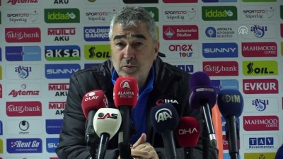 Aytemiz Alanyaspor-Bursaspor maçının ardından - ANTALYA