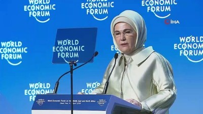  - Emine Erdoğan, Dünya Ekonomik Forumu'nda Konuştu 