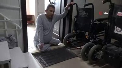 engelli vatandas -  Hırsızlar engelli aracındaki aküyü çaldılar  Videosu