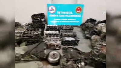 kacakcilik - Kocaeli Limanı'nda gümrük kaçağı 821 araba yedek parçası ele geçirildi - KOCAELİ  Videosu