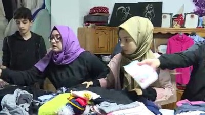 ic camasiri - Öğrenciler ihtiyaç fazlası eşyalarıyla yetimleri sevindiriyor - ANKARA  Videosu