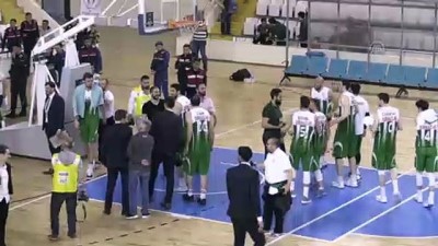 Türkiye Basketbol 1. Ligi - Manisa Büyükşehir Belediyespor: 77 - Bursaspor: 81 - MANİSA