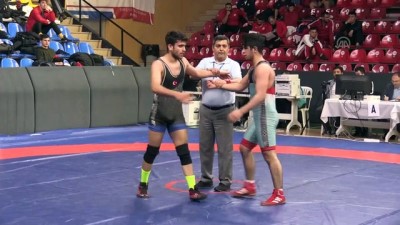 gures - Türkiye Gençler Grekoromen Güreş Şampiyonası - SAKARYA  Videosu