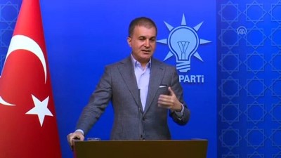 AK Parti Sözcüsü Çelik: 'Hesap makinesiyle gezeceğinize Anayasa ile gezin' - ANKARA