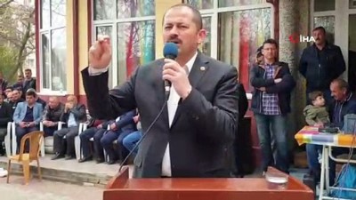 organik pazar -  Belediye Başkanı kendi elleriyle halka yemek dağıttı Videosu