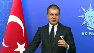 AK Parti Sözcüsü Çelik: 'Aileleri hedef gösterecek bir şekilde açıklamada bulunmak ahlaken bir sorundur' - ANKARA