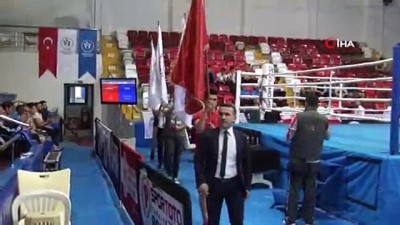 dera - Genç Erkekler Türkiye Ferdi Boks Şampiyonası Mersin'de başladı Videosu