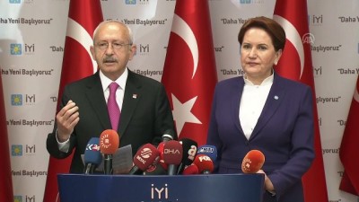 Kılıçdaroğlu: 'YSK'nın kendi internet sitesinde 1 Nisandan itibaren Ekrem İmamoğlu seçilmiş görünüyor' - ANKARA 