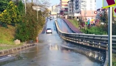 su baskini -  Kocaeli’de etkili olan sağanak yağış su baskınlarına neden oldu Videosu