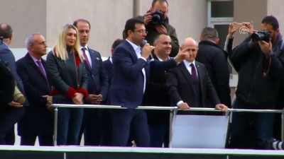 Ekrem İmamoğlu, Büyükçekmece'de vatandaşlara hitap etti - İSTANBUL